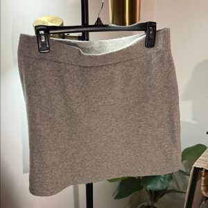 Cozy fleece Universal Thread Light Gray Mini Skirt LG